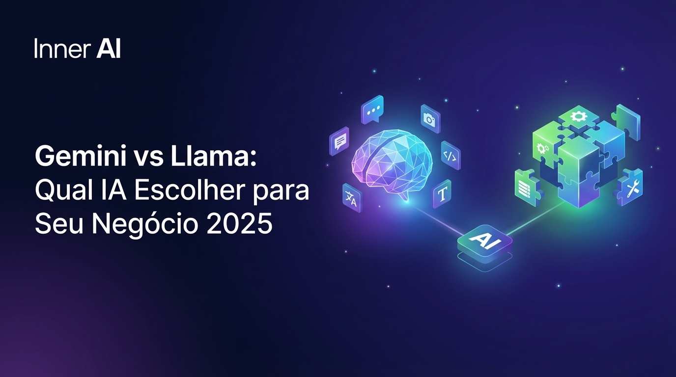 Gemini vs Llama: Qual IA Escolher para Seu Negócio 2025