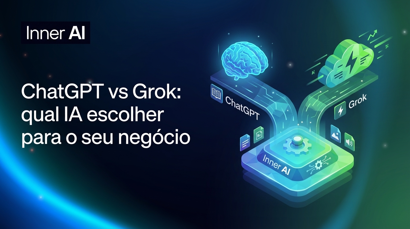 ChatGPT vs Grok: qual IA escolher para o seu negócio