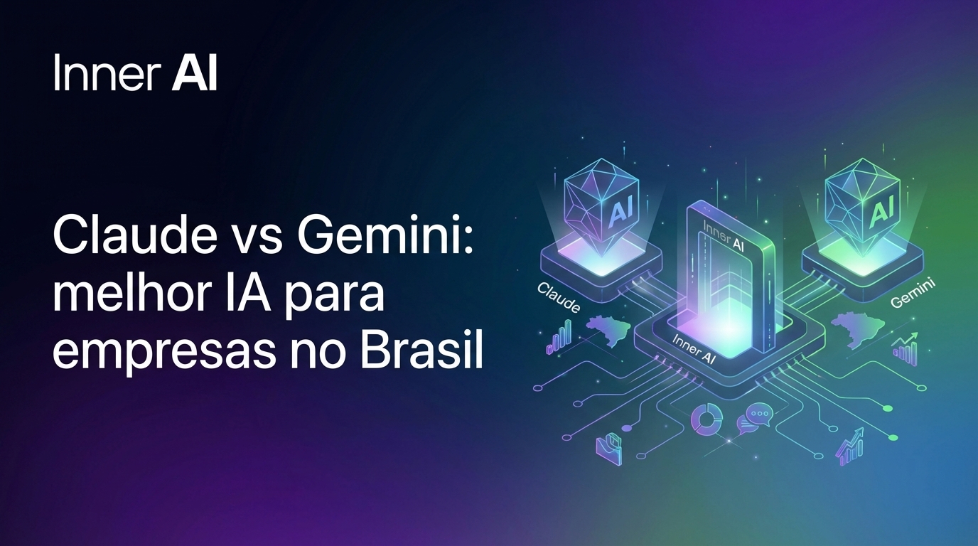 Claude vs Gemini: melhor IA para empresas no Brasil