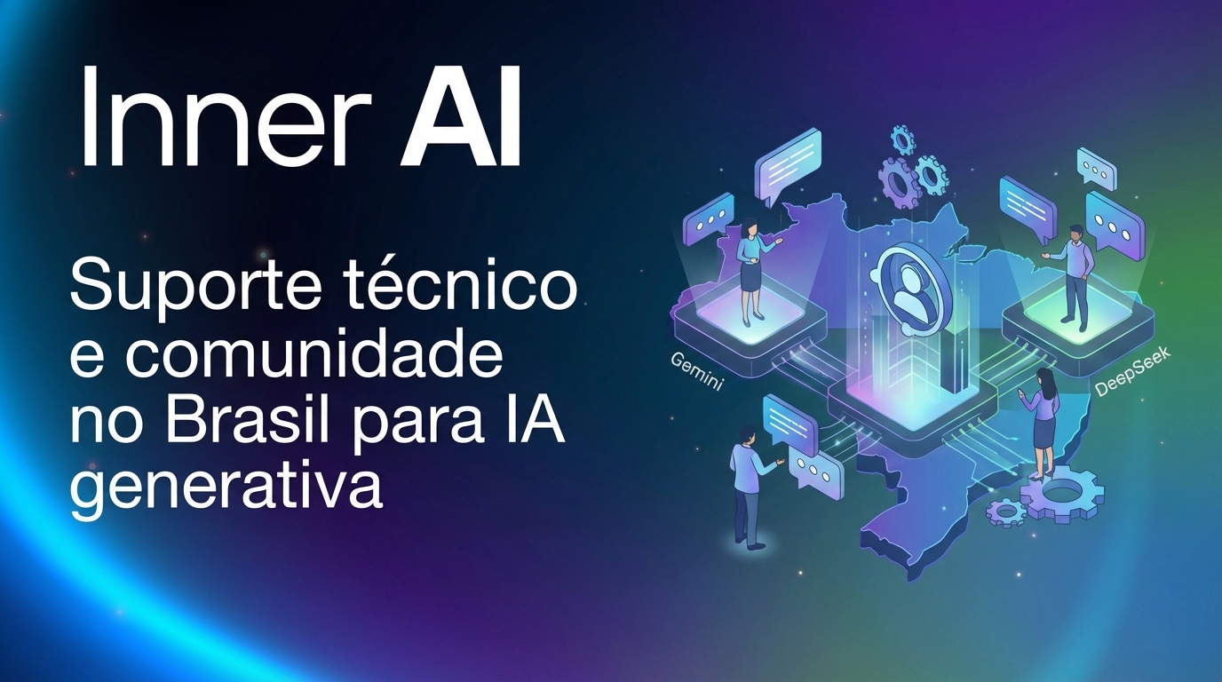 Suporte técnico e comunidade no Brasil para IA generativa