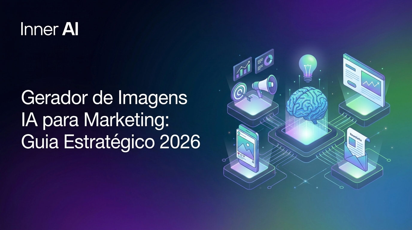 Gerador de Imagens IA para Marketing: Guia Estratégico 2026