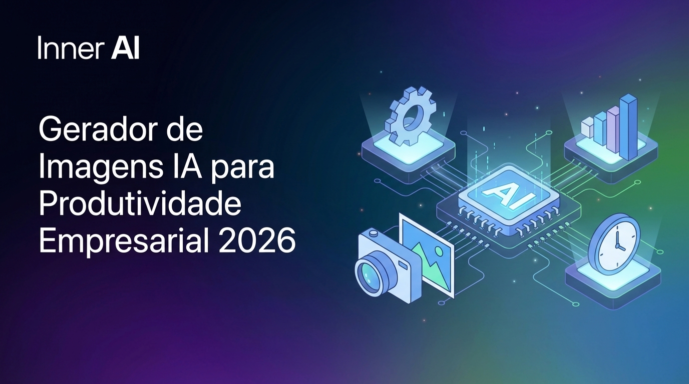 Gerador de imagens IA para produtividade empresarial 2026